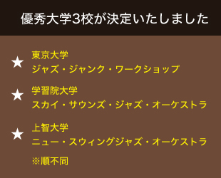 太田市大学ジャズフェスティバル プレイベント2017